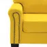 Dekoracyjna 5-osobowa żółta sofa Alaia 5X