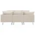 Sofa modułowa z kremowej tkaniny Astoa 9Q 
