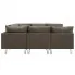 Sofa modułowa z tkaniny taupe Astoa 9Q