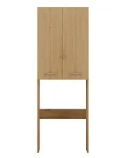 Szafa na pralkę dąb artisan - Nemer w sklepie aosom.live