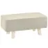 Tapicerowana pufa Sivers 2X