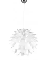 Biała nowoczesna lampa wisząca kula - S055-Bahama w sklepie aosom.live