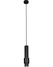 Czarna nowoczesna lampa wisząca tuba - S070-Tedi w sklepie aosom.live