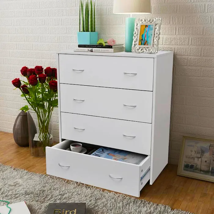 Produkt Biała minimalistyczna komoda mat - Rilasso - zdjęcie numer 2