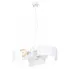 Biała lampa wisząca do salonu D012-Tevis