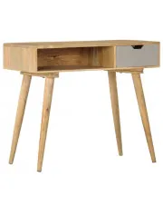Konsola toaletka boho z drewna mango - Reval w sklepie aosom.live