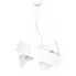 Biała nowoczesna lampa wisząca regulowana - D026-Zahari