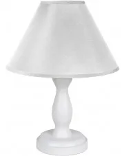 Biała lampka nocna dziecięca drewniana - S193-Borix w sklepie aosom.live
