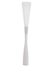 Biała minimalistyczna lampa stojąca z drewna - S231-Neko w sklepie aosom.live