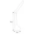 Wymiary lampki S267-Rompex