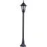 Czarna klasyczna lampa zewnętrzna słupek - S328-Tofik