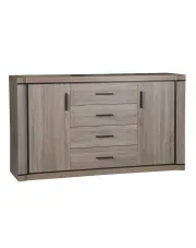 Komoda do salonu dąb truflowy - Rectano 3X w sklepie aosom.live