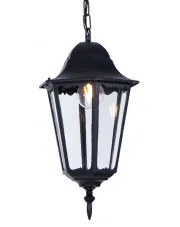 Czarna lampa wisząca ogrodowa retro - S353-Nelmi w sklepie aosom.live