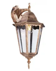 Czarno-złota lampa ścienna na dom - S354-Nelmi w sklepie aosom.live