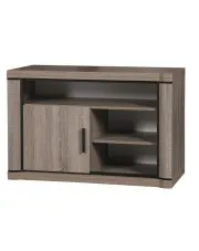 Szafka RTV stojąca dąb truflowy - Rectano 13X w sklepie aosom.live