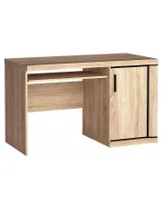 Biurko na komputer dąb sonoma - Rectano 15X w sklepie aosom.live