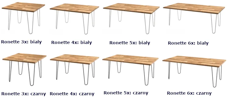 Kolekcja stołów Ronette