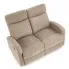 Szczegółowe zdjęcie nr 5 produktu Podwójna beżowa sofa rozkładana Kafi - 3X