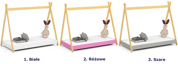 Łóżko dziecięce Welma 4X kolory