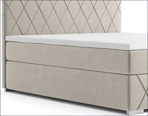 Podwójne łóżko boxspring Ahus