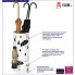 infografika białego okrągłego parasolnika Solento