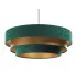 Zielono-złota trzywarstwowa lampa wisząca - S442-Contigo