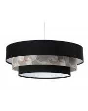 Czarna lampa wisząca z motywem kwiatów - S449-Emla w sklepie aosom.live