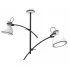 Zdjęcie produktu Olfi LAMPA WISZĄCA 2X60W E27 BIAŁY+CZARNY.