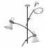 Zdjęcie produktu Olfi LAMPA WISZĄCA 3X60W E27 BIAŁY+CZARNY.