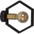 Czarny loftowy kinkiet geometryczny S527-Gesta