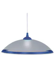 Biało-niebieska kuchenna lampa wisząca - S563-Toba w sklepie aosom.live