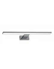 Srebrny kinkiet do łazienki - N018-Zassio 30x12x4 cm w sklepie aosom.live
