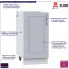 Szafka kuchenna dolna 40cm Lorina 7X