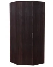 Minimalistyczna szafa narożna wenge - Xato 3X w sklepie aosom.live