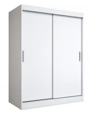 Biała szafa przesuwna 150 cm - Erco 4X w sklepie aosom.live