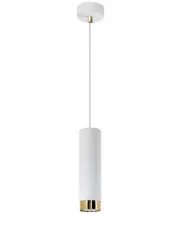 Biała lampa wisząca tuba nad wyspę - S721-Sella w sklepie aosom.live