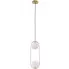 Lampa wisząca do sypialni mosiądz - K062-Simmons