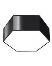 Czarny geometryczny plafon 11,5 cm - S747-Almos w sklepie aosom.live