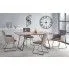 Szczegółowe zdjęcie nr 4 produktu Krzesło w stylu loft Murano 2X - popiel