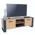 Nowoczesna szafka RTV dąb artisan 150 cm - Sonea