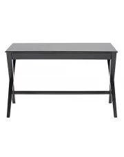 Czarne biurko 120x60 - Anzo w sklepie aosom.live
