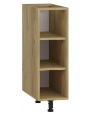 Otwarta dolna szafka kuchenna dąb craft - Vokres 4X w sklepie aosom.live