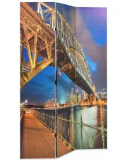 Parawan z nadrukiem Sydney - Lanard 5X 120 x 170 cm w sklepie aosom.live
