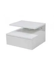 Biała designerska szafka nocna - Fifi w sklepie aosom.live