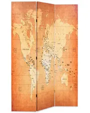Parawan z nadrukiem - Glovix 120 x 170 cm w sklepie aosom.live