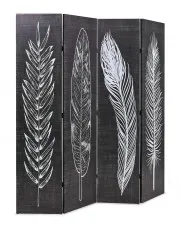 Parawan z obustronnym nadrukiem - Korvi 3X 160 x 170 cm w sklepie aosom.live