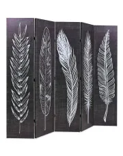 Nowoczesny parawan z nadrukiem - Korvi 3X 200 x 170 cm w sklepie aosom.live