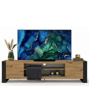 Szafka na TV dąb artisan - Lyra 4X w sklepie aosom.live