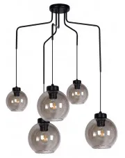 Lampa z pięcioma zwisającymi kloszami - S826-Galatea w sklepie aosom.live