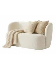 Dwuosobowa tapicerowana sofa Tassimo 3X - 36 kolorów w sklepie aosom.live